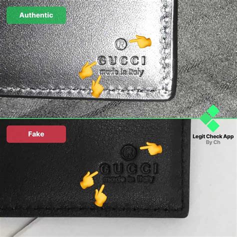 how to spot a fake mens gucci wallet|is gucci wallet real.